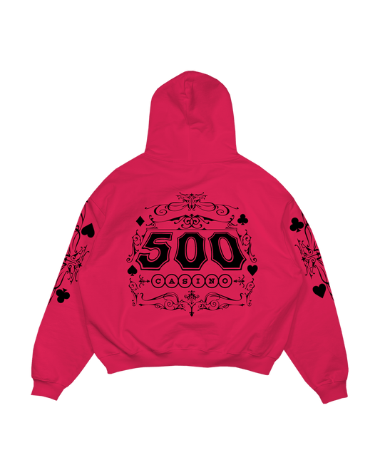 Red Elevated Hoodie