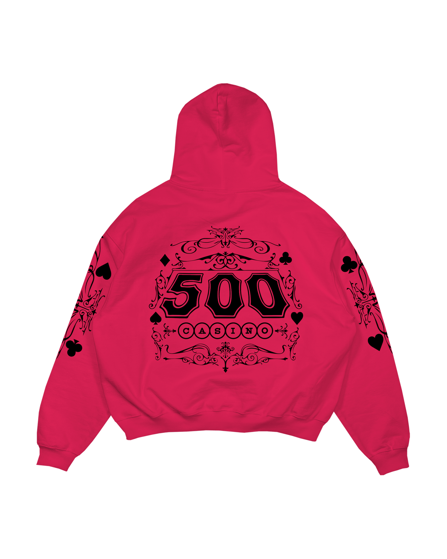 Red Elevated Hoodie