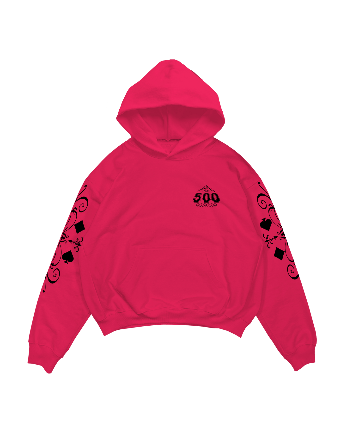 Red Elevated Hoodie