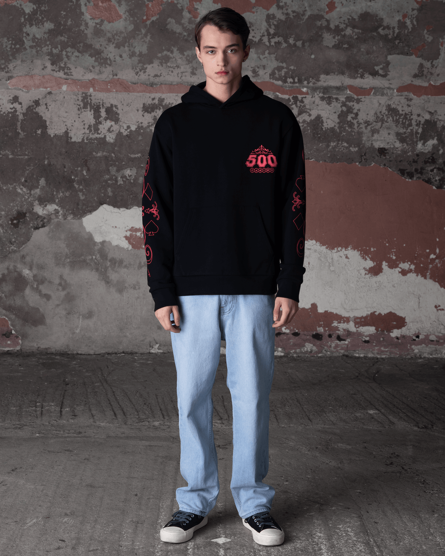Black Elevated Hoodie